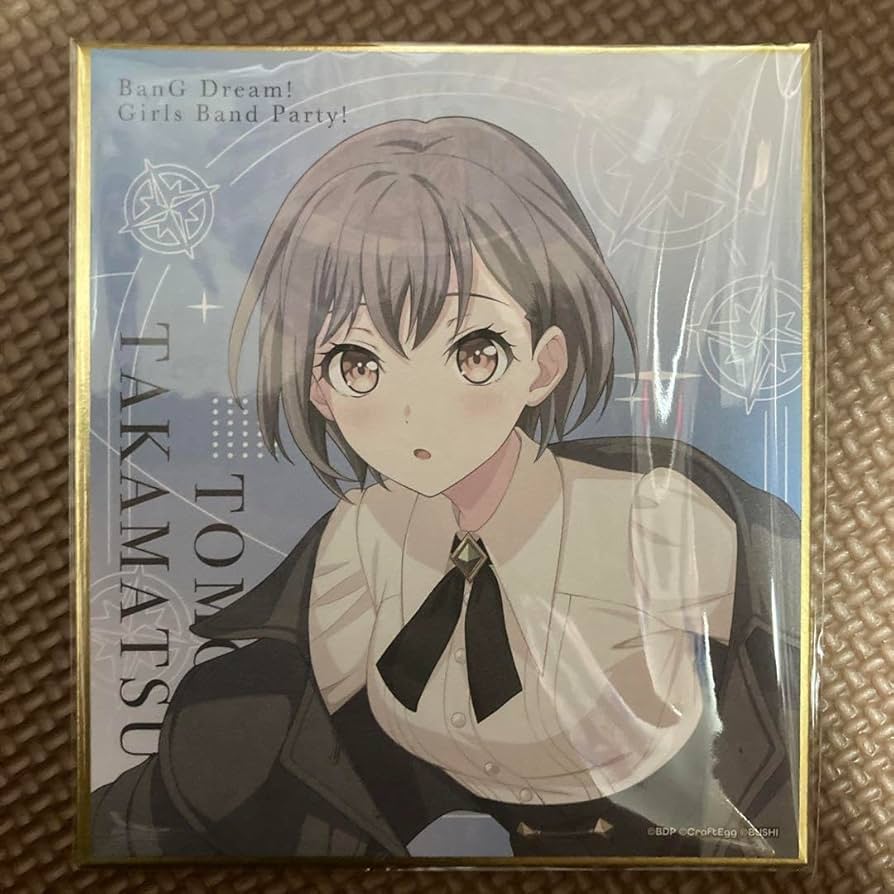 バンドリ！10周年 高松 燈 キャラファイングラフ ミニ色紙付き バンドリ！10周年 高松 燈 キャラファイングラフ ミニ色紙付き セル画